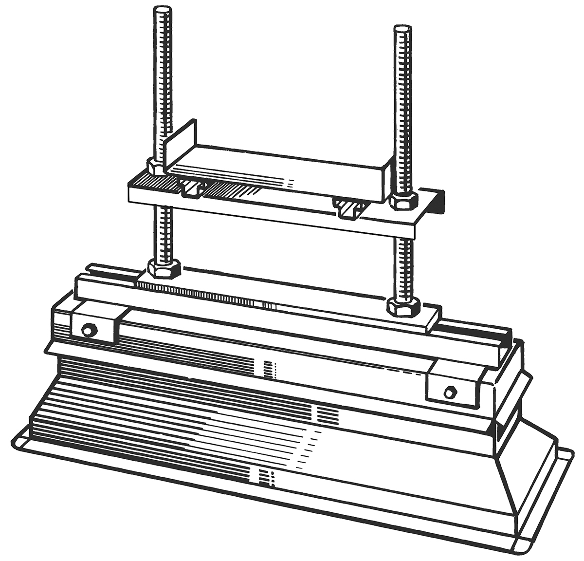 Standard Rectangular Duct Supports